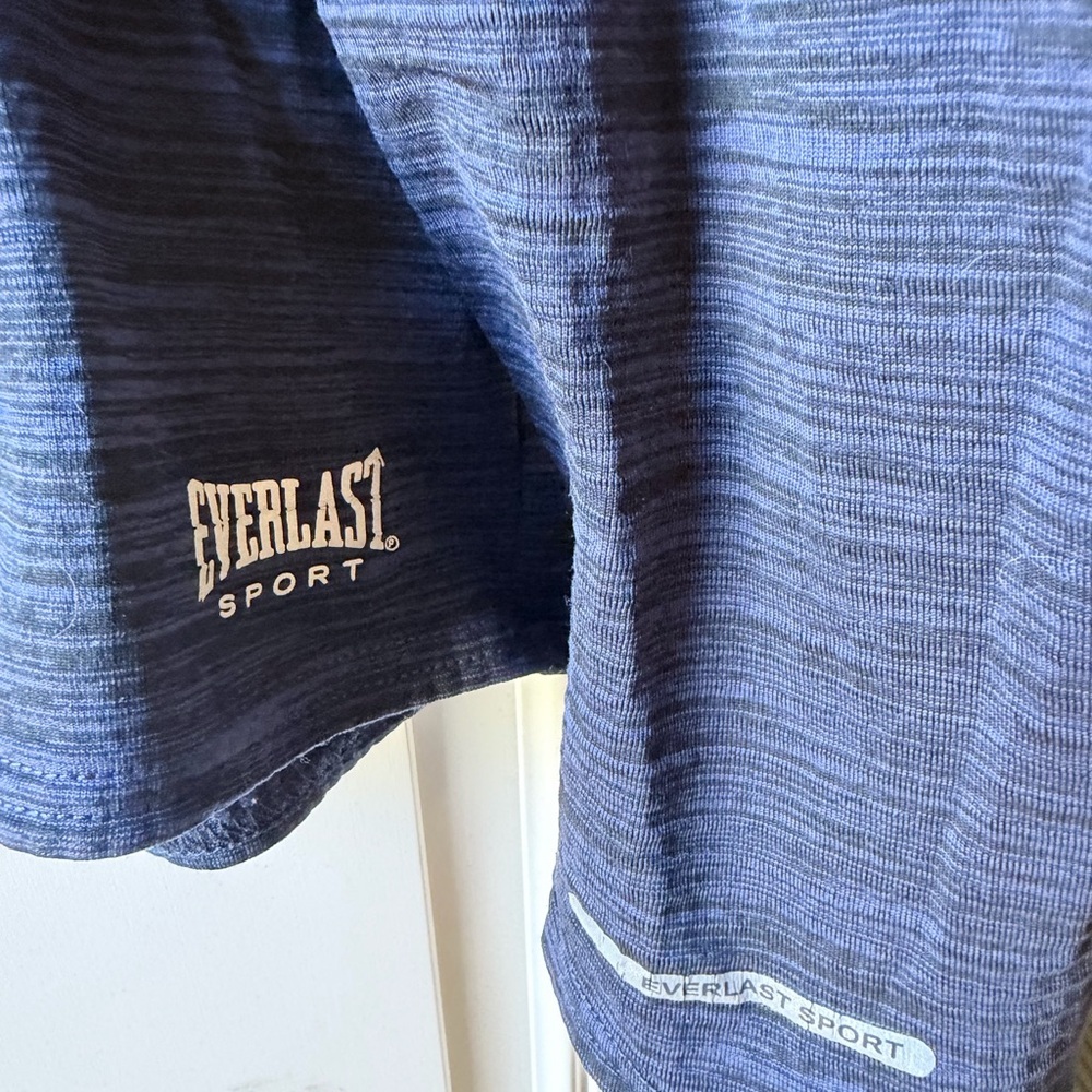 Everlast Sport Men's Navy Zip-Up Sweater - Picture 4 of 6